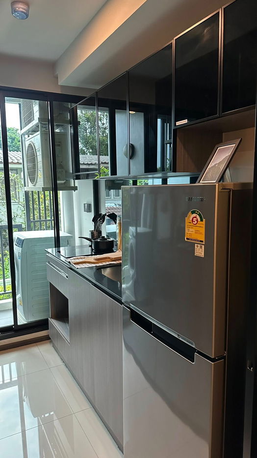 รูป คอนโดแต่งครบพร้อมอยู่ The Origin Ladprao 15 ใกล้รถไฟฟ้า MRT - รูปที่ 5/8