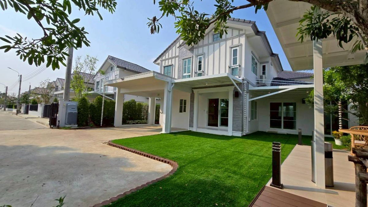 รูป 🏡👍ให้เช่า บ้านวิลาจิโอ 3 ศรีนครินทร์-บางนา บ้านเดี่ยว แปลงมุม หน้าสวน - รูปที่ 2/35