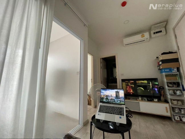 รูป 68080950 : ขายห้องชุดพักอาศัยขนาด 1 ห้องนอน พื้นที่ 26.5 ตรม. โครงการ The Tree Charan 30 ใกล้รถไฟฟ้าสายสีน้ำเงิน สถานีแยกไฟฉาย คุ้มค่า น่าอยู่ - รูปที่ 10/14