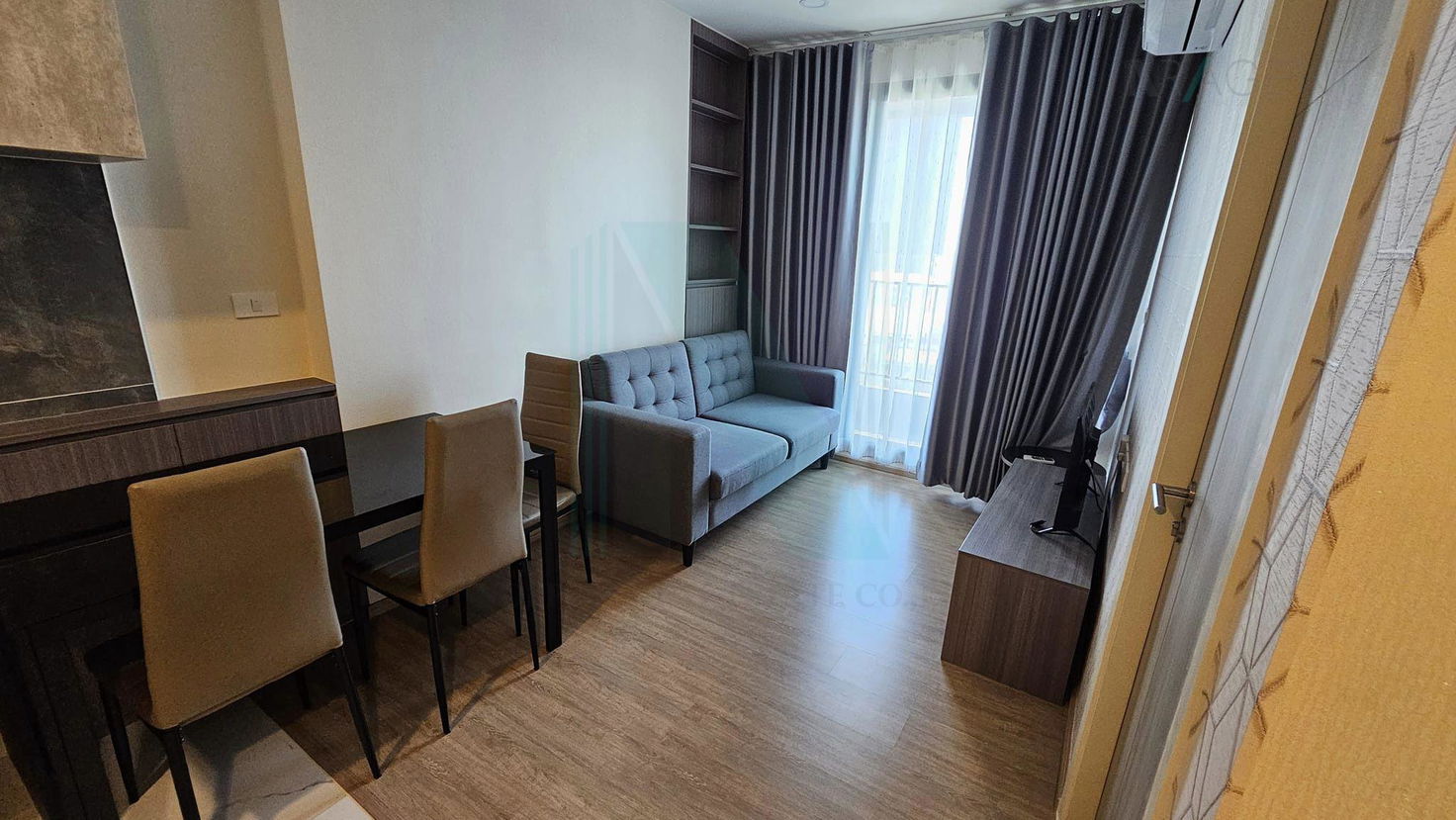 picture 🚩 For Rent Condo KEN ATTITUDE RATTANATHIBET Building 1, Floor 8,1 bed room, Room size 35.00 sqm - 6/8