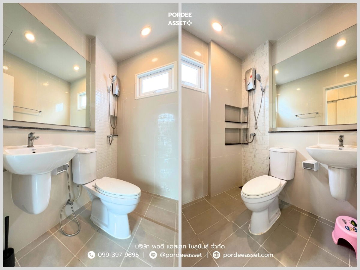 รูป ขาย!!! บ้านแฝดสไตล์บ้านเดี่ยว ชวนชื่น พาร์ค ปิ่นเกล้า-กาญจนา (ขนาด 36 ตร.ว.) ซ.วัดพระเงิน บางกรวย นนทบุรี  : Chuan Chuen Park Pinklao-Kanchana - รูปที่ 12/24