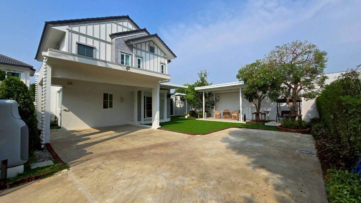 รูป 🏡👍ให้เช่า บ้านวิลาจิโอ 3 ศรีนครินทร์-บางนา บ้านเดี่ยว แปลงมุม หน้าสวน - รูปที่ 34/35
