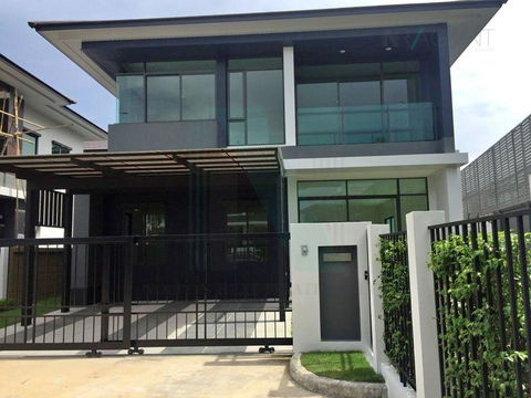 For Rent House SETTHASIRI KRUNGTHEP KREETHA 2-story 4 bedroom 3 bathroom