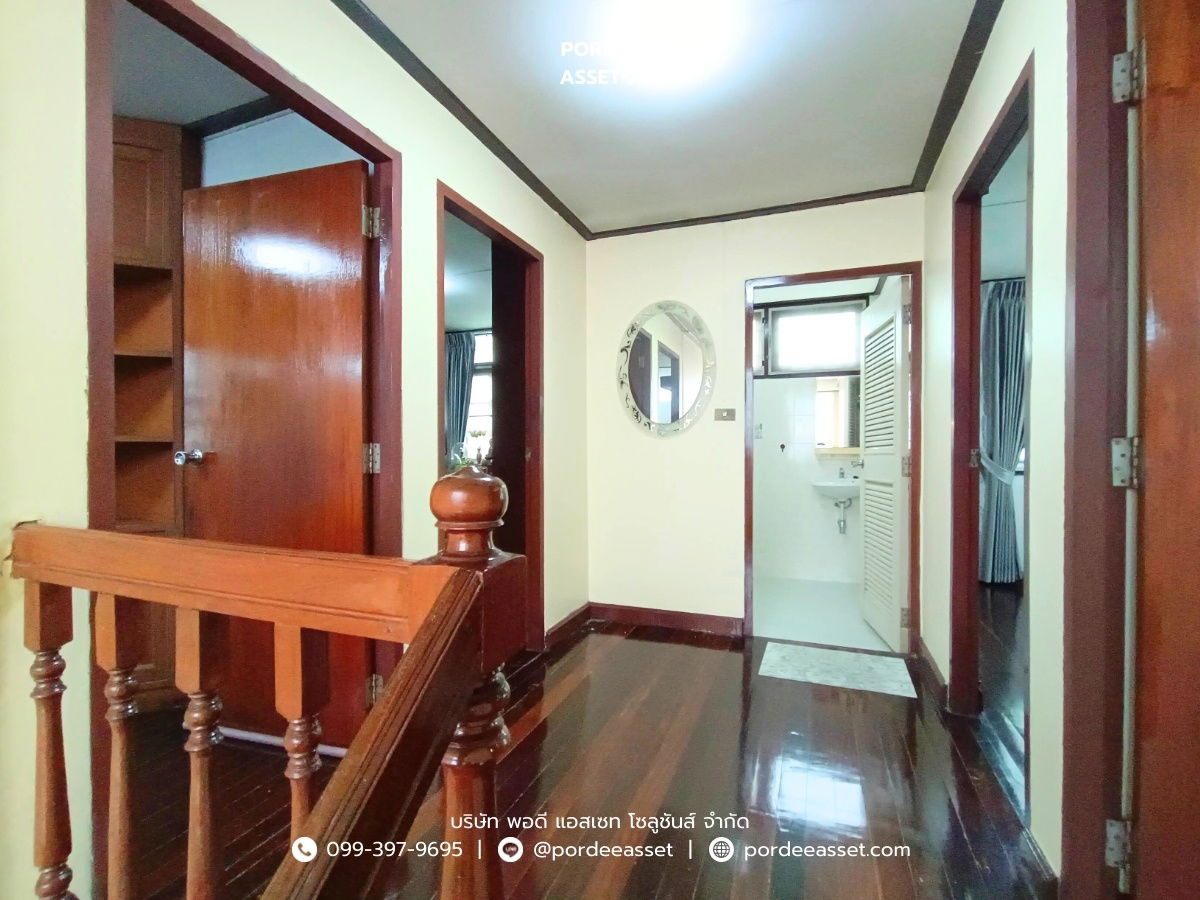รูป ขาย ให้เช่า บ้านดี่ยว 50 ตร.ว. ซอยรามอินทรา46 แยก4-1 พร้อมเฟอร์นิเจอร์ แอร์ พร้อมอยู่ ใกล้รถไฟฟ้าสายสีชมพูรามอินทรา กม.6  - รูปที่ 11/24