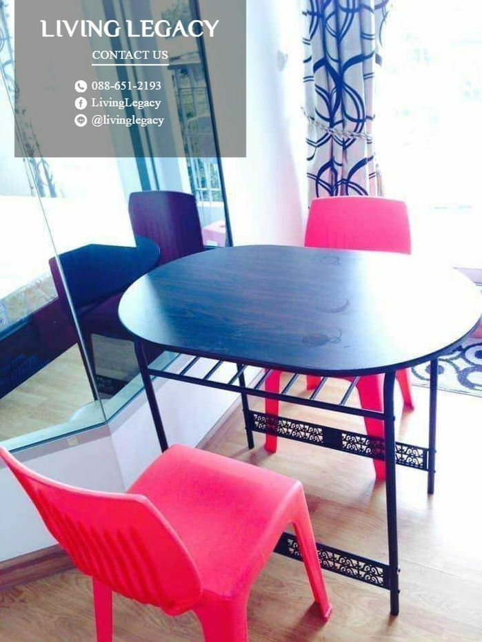 picture LT57ZGVT Condo For Rent Lumpini Place Srinakarin - Huamark Station 26 Sq.M. Floor 18 Building A line id : @livinglegacy - 4/9