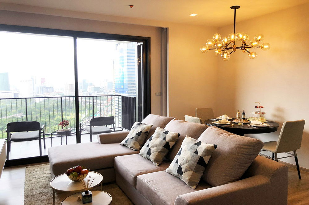 picture  For Sale !! Rare Item !! 🔥 Code C20230208655......The Line Jatujak - Mochit, 1 bed, 1 bath, garden view, high floor 25++, furnished, Special Deal!!📣 - 2/8