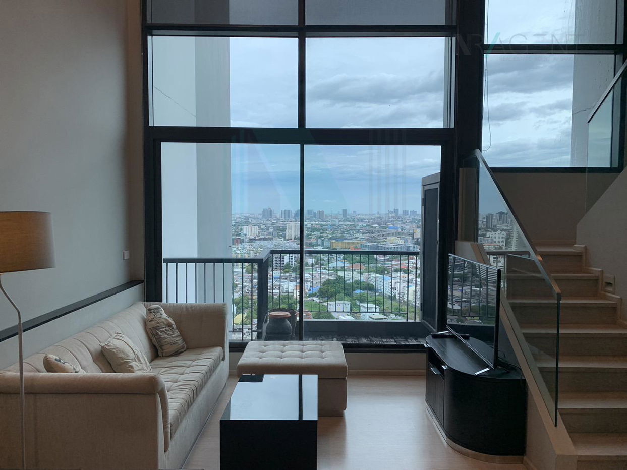 picture 📌 For Rent Condo RHYTHM SUKHUMVIT 44/1 Building 1, Floor 30,Duplex, Room size 60.00 sqm - 2/8