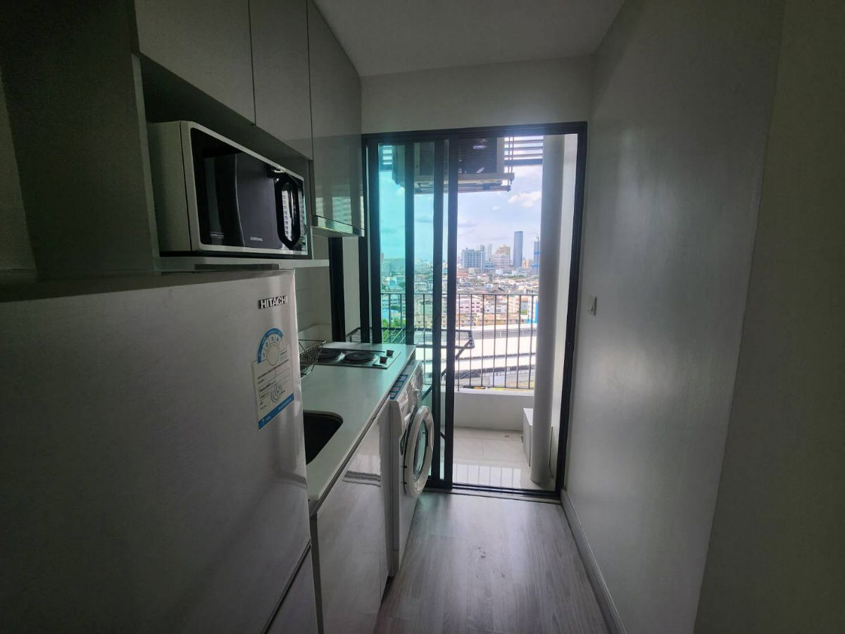 picture 🟢Condo For Rent 🟢IDEO Mobi Sathorn Zone BTS Krung-Thonburi Full Furniture 1 bedroom 1 bathroom HOT!! - 4/7