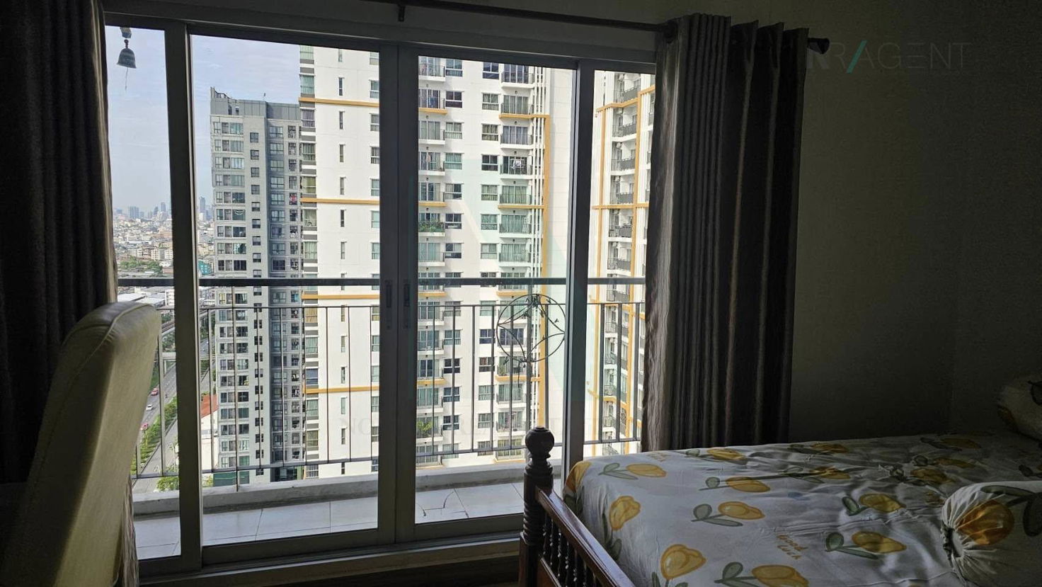 picture 🔺 For Rent Condo THE PARKLAND TAKSIN - THAPRA Building B, Floor 24,Studio, Room size 27 sqm - 2/8