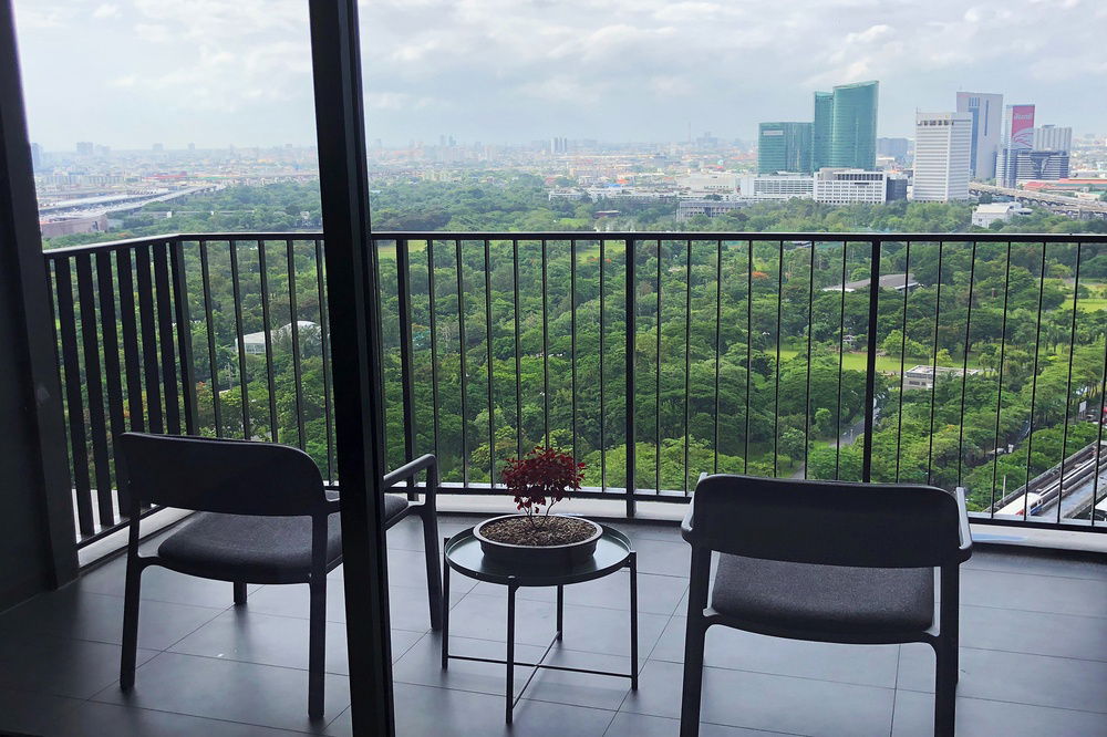 picture  For Sale !! Rare Item !! 🔥 Code C20230208655......The Line Jatujak - Mochit, 1 bed, 1 bath, garden view, high floor 25++, furnished, Special Deal!!📣 - 8/8