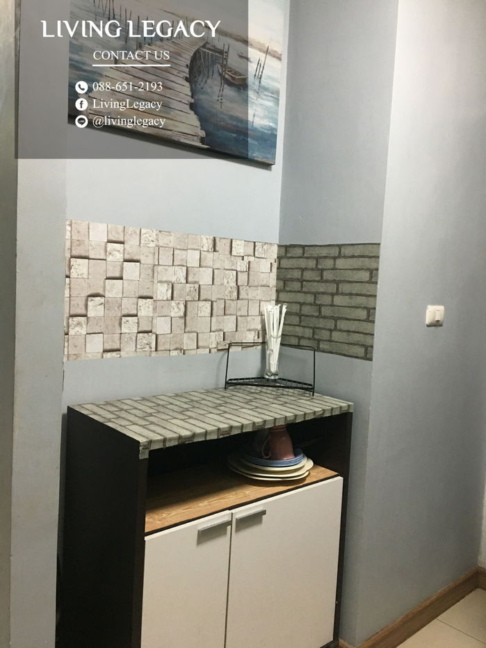 picture SJ2KUZ Condo For Rent Bliz Condominium Rama 9 - Hua Mak 45 Sq.M. Floor 2 Building A line id : @livinglegacy - 7/11