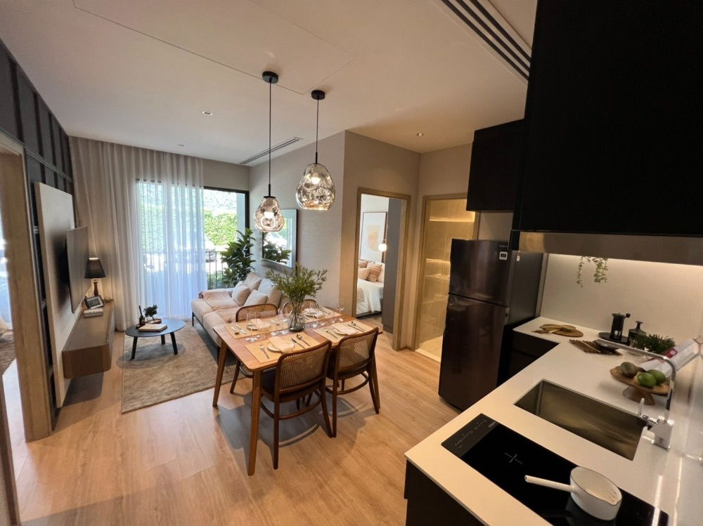 รูป ขายดาวน์ NUE District R9 2 นอน 2 น้ำ ใกล้เซ็นทรัลพระราม9 และMRTพระราม9 เดินทางสะดวก ทำเลใจกลางเมือง ตึกหน้า ห้องมุมวิวดีที่สุด เจ้าของขายเอง - รูปที่ 2/12