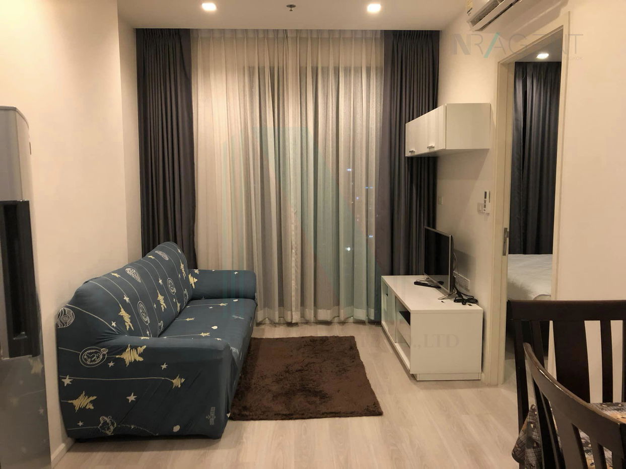 picture 🔺 For Rent Condo QUINN RATCHADA 17 Building B, Floor 18,1 bed room, Room size 35.00 sqm - 1/8