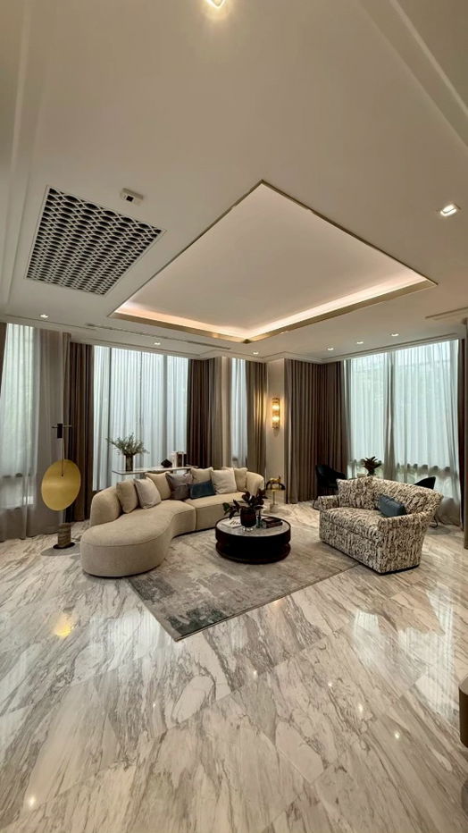 picture Luxury Pool Villa for Sale, 3-Story Poolvilla, Mavista Prestige Village Project, Krungthep Kreetha, Next to Main Road, Convenient Transportation - 5/13