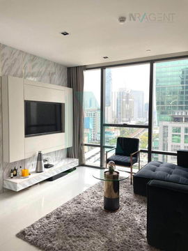 🚩 For Sell Condo THE BANGKOK SATHON Building 1, Floor 15,1 bed room, Room size 61 sqm