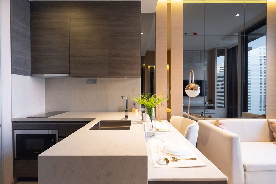 รูป ✅ ✅ The ESSE Asoke , Super Luxury 1 ห้องนอน พร้อมเข้าอยู่ ติดต่อไลน์ @bktasset โทร 095-325-8928 - รูปที่ 8/13