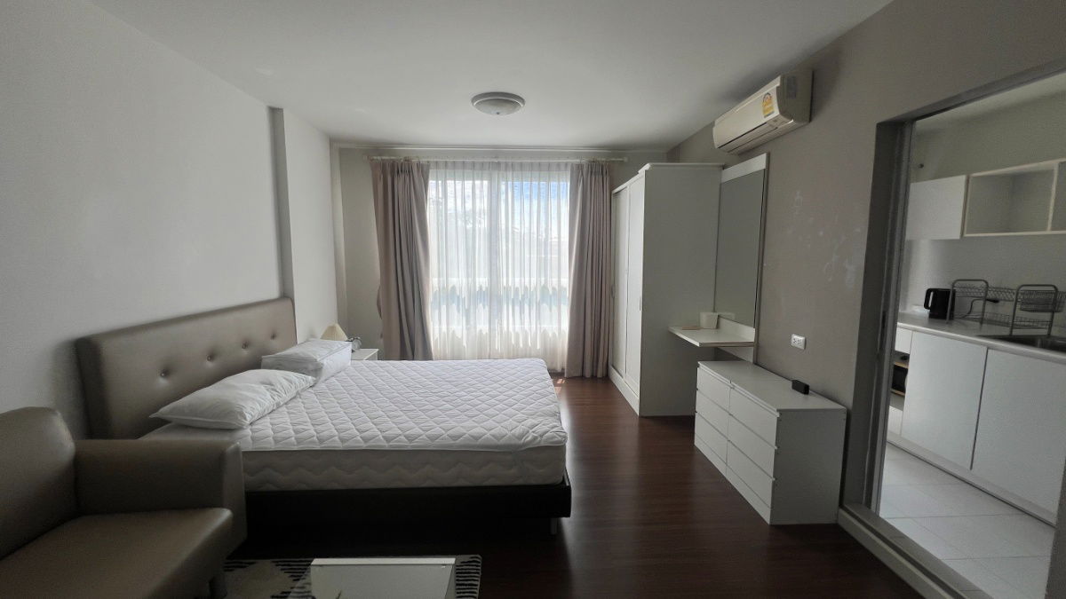 picture Urgently available room at D Condo Campus Resort, 9,500 baht, near Chiang Mai University, can walk to the university. Call 098-6169416 Art. - 1/8