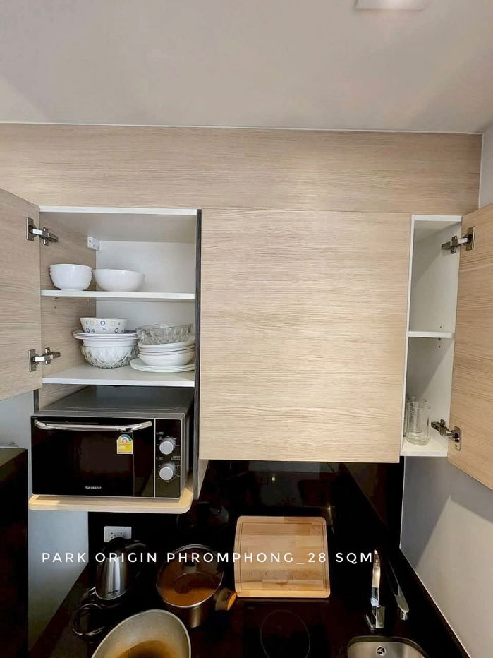 รูป พร้อมเช่า ห้องสตูดิโอ Park Origin พร้อมพงษ์ ใกล้ BTS พร้อมพงษ์ เอ็มโพเรียม K Village - รูปที่ 6/8