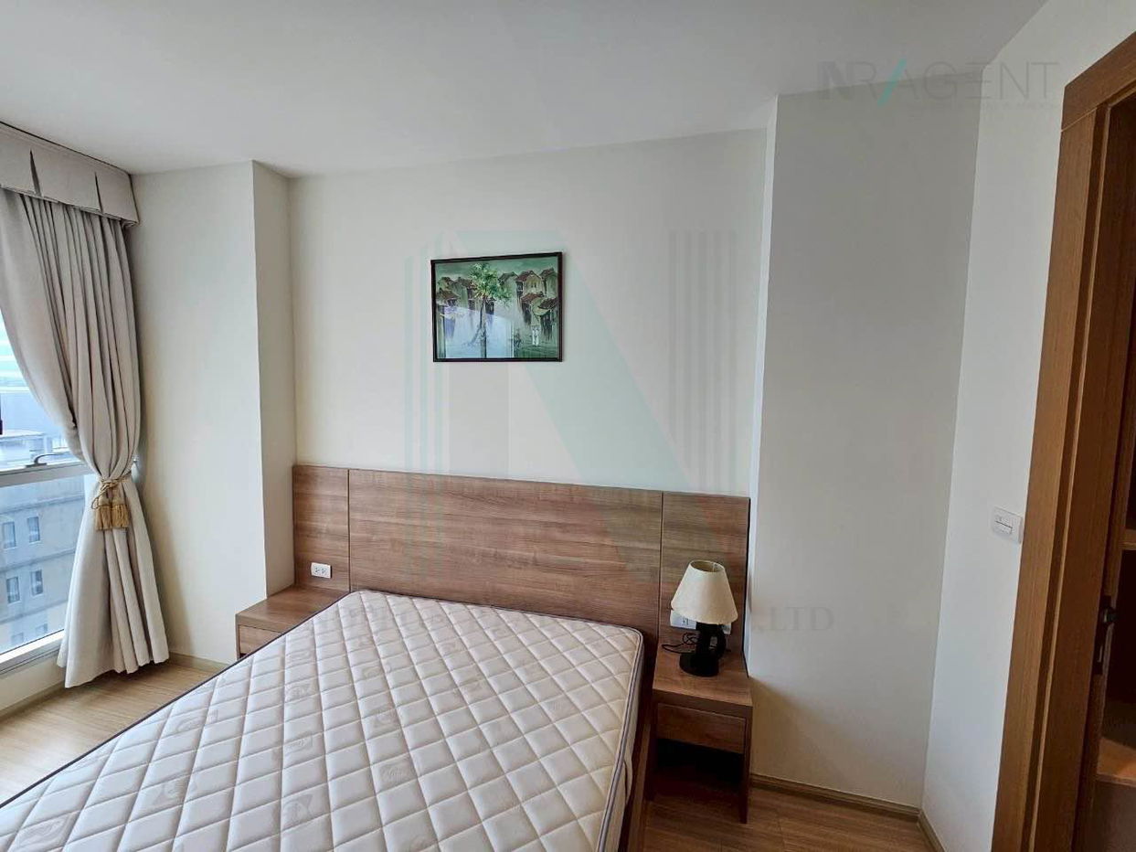 รูป 🚩 ให้เช่าคอนโด ริทึ่ม รัชดา-ห้วยขวาง อาคาร 1 ชั้น 17 1 ห้องนอน ขนาด 46 ตรม ใกล้ โรบินสันรัชดา - รูปที่ 4/8