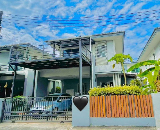 รูป ขายบ้านเดี่ยว 2 ชั้น ราคาดี หมู่บ้านเดอะ วิสต้า ทุ่งสุขลา ศรีราชา ชลบุรี  - รูปที่ 1/9