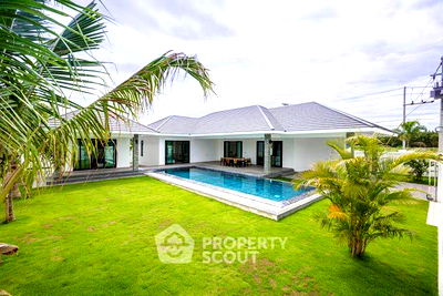 บ้านเดี่ยว หัวหิน ประจวบคีรีขันธ์ : วิลล่า 4-ห้องนอน ที่ ไฮแลนด์ วิลล่า 3 ใน หินเหล็กไฟ (ID 1564828)