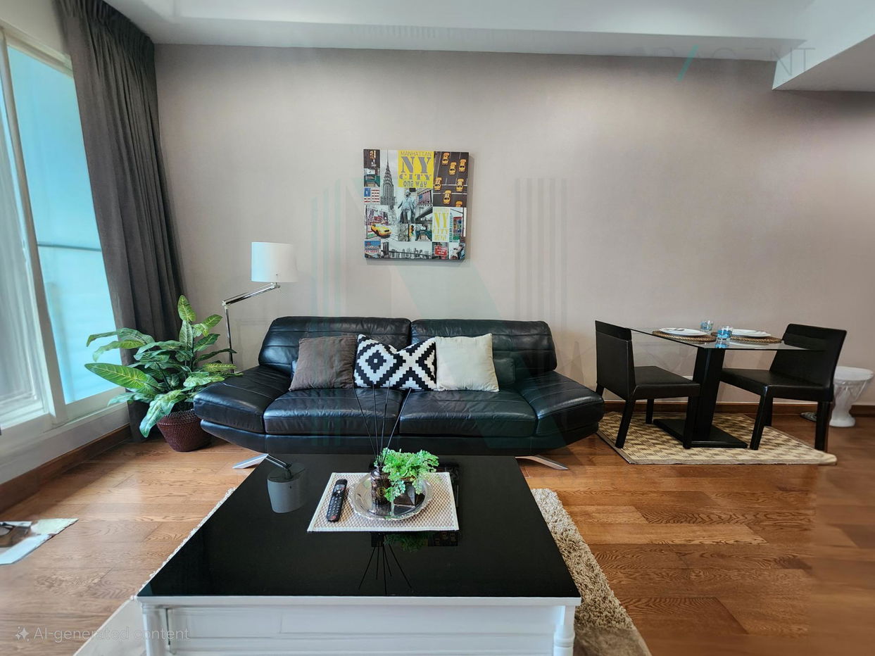 picture 🎉 For Rent Condo THE ADDRESS ART DECO CHIDLOM Building 1, Floor 12A,1 bed room, Room size 68 sqm - 4/8