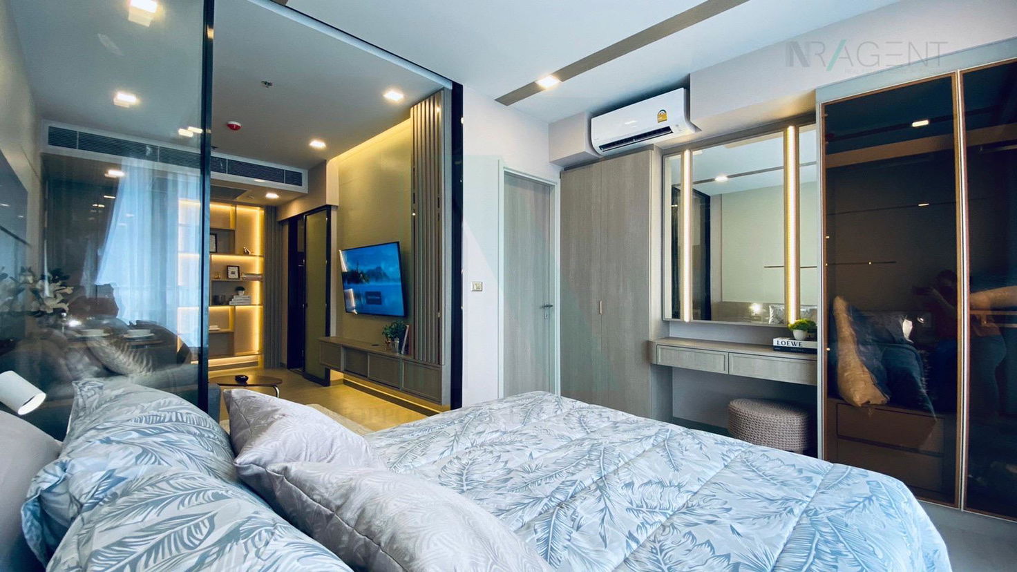picture For Rent Condo ONE9FIVE ASOKE - RAMA 9 Building A, Floor 14,1 bed room, Room size 36.00 sqm - 3/8