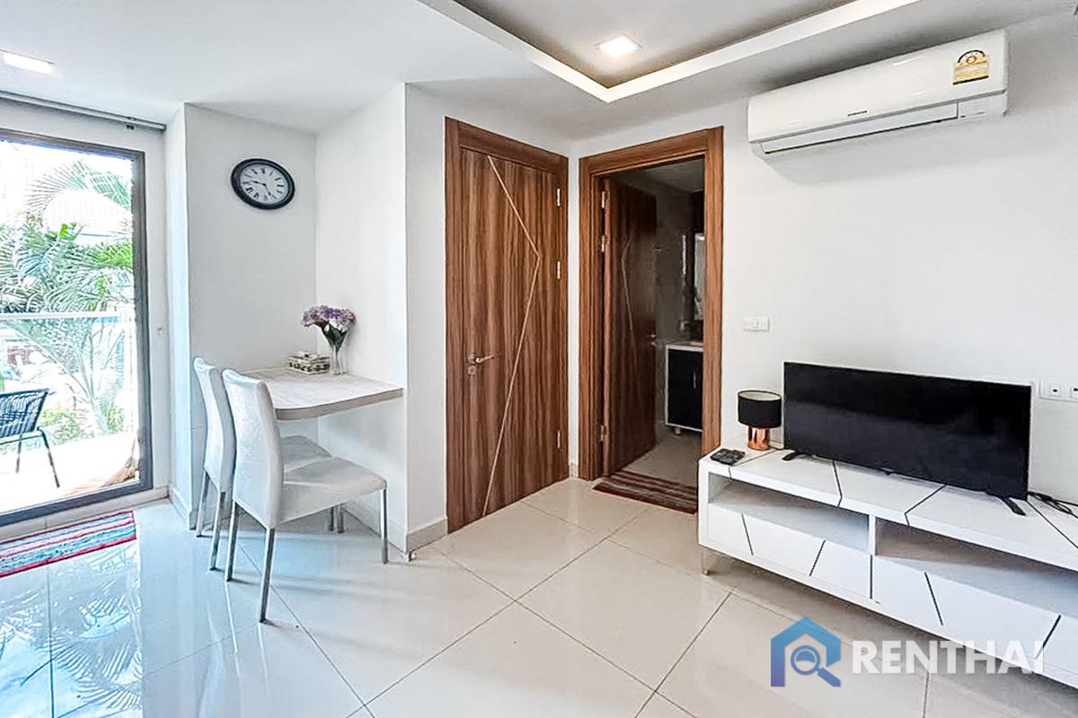 รูป คอนโด 1 ห้องนอนให้เช่าในที่พักแบบรีสอร์ทที่ได้รับความนิยมในพัทยา - รูปที่ 8/19