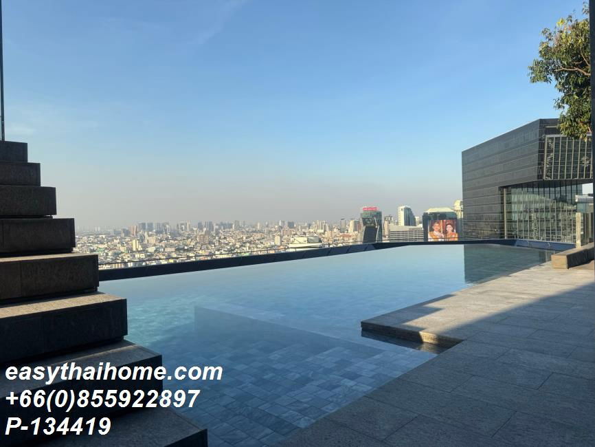 รูป P-134419 ให้เช่า คอนโด แอชตัน อโศก - พระราม 9 Thanon Asok - Din Daeng, Din Daeng, Bangkok พร้อมอยู่ ราคาถูก Line Id @easythaihome 085-592-2897 - รูปที่ 2/18