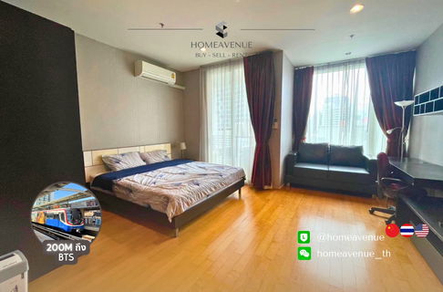 เช่าคอนโด《Villa Ratchathewi》✨ ปรับโฉมใหม่ทั้งห้อง พร้อมเข้าอยู่ทันที 🚇 ติด BTS ราชเทวี 📲 Line: @homeavenue | ราคาพิเศษ 💥HA-1140