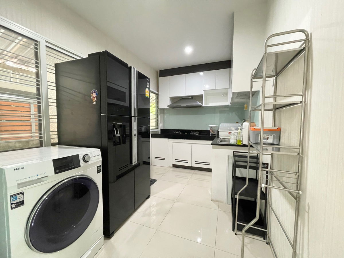 picture Detached house for rent, Golden Village, Bangna, King Kaew, 4 bedrooms, fully furnished, ready to move in, near Suvarnabhumi Airport, Mega Bangna - 16/31