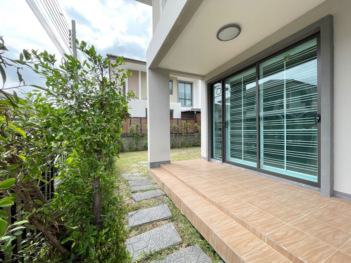 picture Detached house for rent, Golden Village, Bangna, King Kaew, 4 bedrooms, fully furnished, ready to move in, near Suvarnabhumi Airport, Mega Bangna - 3/31