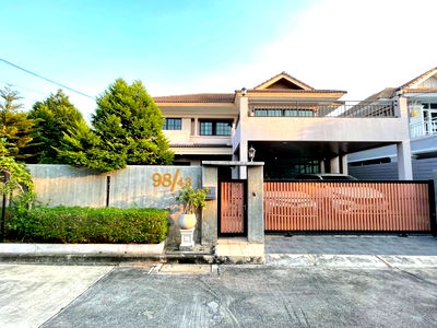 บ้านเดี่ยว เดอะ คริสตัล เอสบี : PK005 ขายบ้านเดี่ยวรีโนเวทใหม่ พร้อมอยู่ ทำเลดีเยี่ยม – หมู่บ้านธารา ปิ่นเกล้า