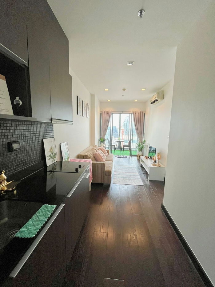 picture Condo for rent: IDEO Q Phayathai, ready to move in. If interested, contact Line @goodmanpro or call 0999029192. - 7/11