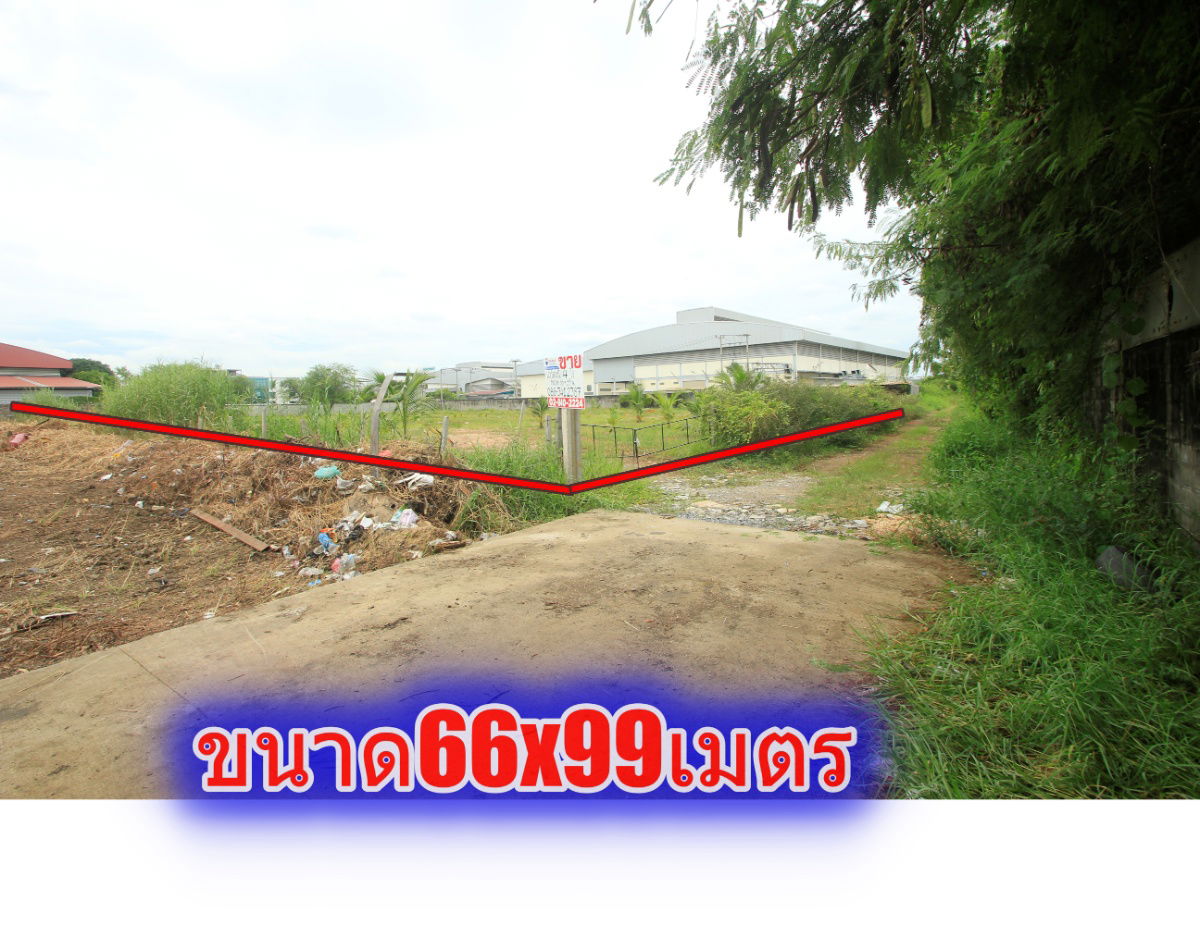 รูป ที่ดินเลียบคลองสี่วาตากล่อม บางบอน5ซ.5 ถนนเอกชัยวัดโพธิ์แจ้ ใกล้สวนจงสถิตย์ ตลาดคุณนาย ที่ดินถมแล้ว 4ไร่ สร้างโรงงาน โกดัง หอพัก  - รูปที่ 9/33