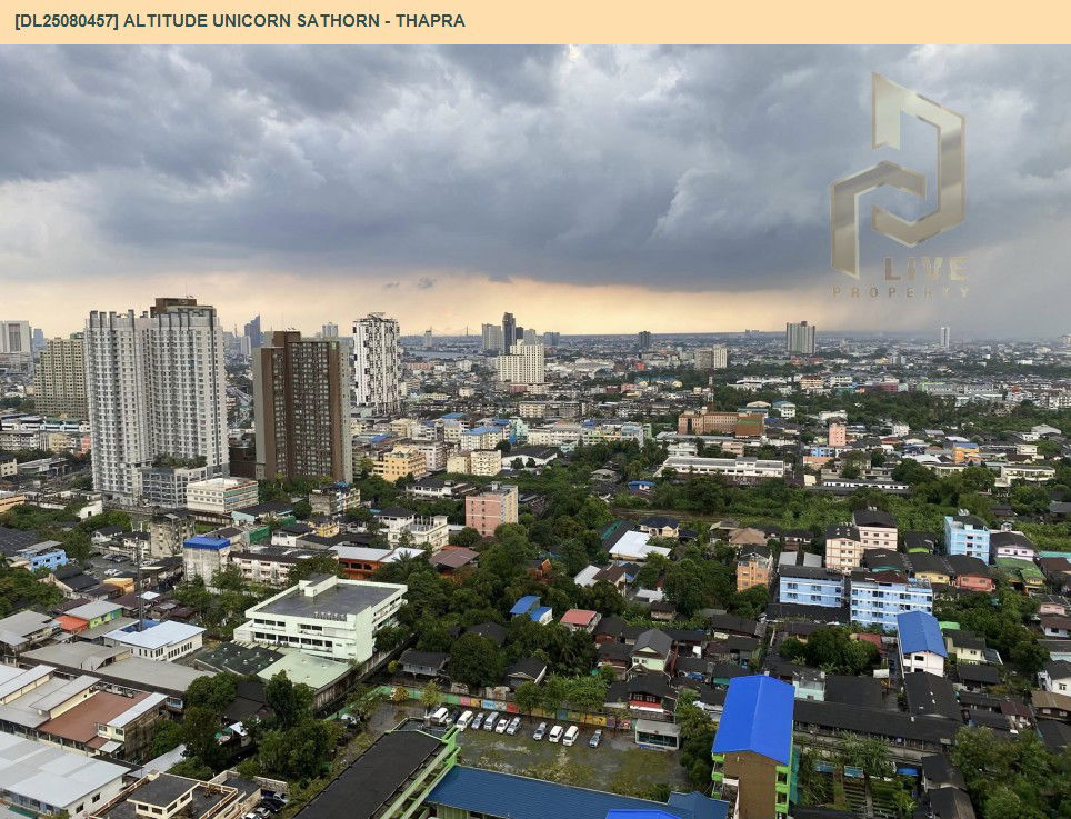 รูป DL25080457 ให้เช่าคอนโด อัลติจูด ยูนิคอร์น สาทร - ท่าพระ (Altitude Unicorn Sathorn - Thapra) ใกล้ BTS ตลาดพลู พร้อมเข้าอยู่ โทรด่วน 0638692663 LineID @655ebbvc - รูปที่ 11/12