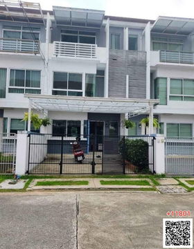Townhouse for rent, 3 floors, new house, Rama 9-Srinakarin, Krungthep Kreetha Soi 7