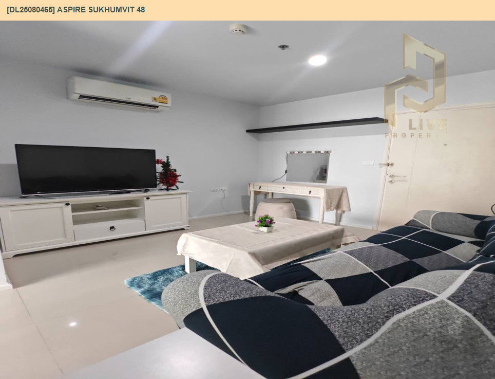 picture DL25080465 Condo for rent, Aspire Sukhumvit 48 near BTS Phra Khanong, ready to move in, call urgently 0656133286 LineID @655ebbvc - 4/19