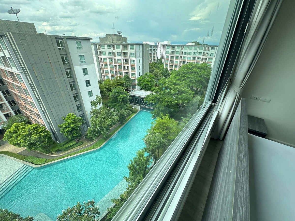 picture ✅For sale: D Condo Pink, pool view, 37 sq m, 8th floor, Building B, beautiful room ☎️064-792-4426 (Ben) - 11/30