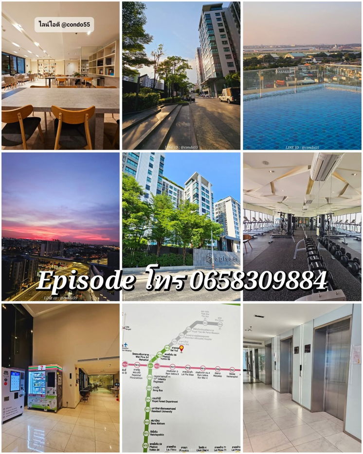 รูป เอพพิโซด  ใกล้​รถไฟฟ้า​บีทีเอส​สถานี​สายหยุด​ ห้องสวย​ ติดต่อเช่าไลน์ไอดี​ @condo55 - รูปที่ 12/12