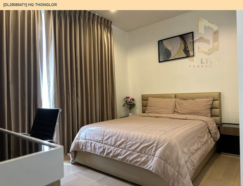 picture DL25080471 Condo for rent, HQ Thonglor near BTS Thong Lo, ready to move in, call urgently 0656133286 LineID @534wlwof - 3/12
