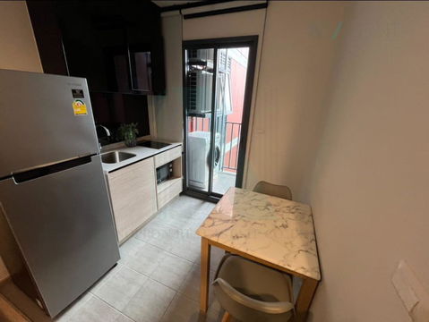 🔺 For Rent Condo THE BASE GARDEN RAMA 9 Building 1, Floor 19,1 bed room, Room size 26.00 sqm