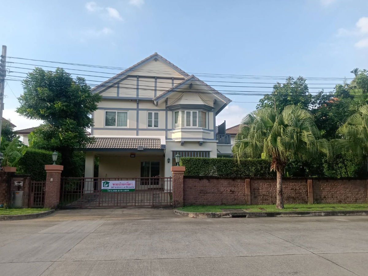 รูป ให้เช่าบ้านเดี่ยว 2 ชั้น ม.ลัดดารมย์ วัชรพล-รัตนโกสินทร์ 107.5 ตร.วา Tel.099-998-3897 - รูปที่ 1/35