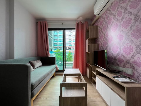Urgent‼️ Beautiful room 🔥🔥 For rent at The Excel Hideaway Sukhumvit 50, beautiful room as shown in the picture, fully furnished + washing machine‼️ 