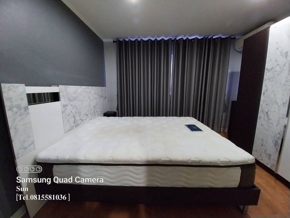 รูป #ให้เช่า คอนโด ลุมพินี วิลล์ ศูนย์วัฒนธรรม - 1 ห้องนอน 1 ห้องน้ำ 1 ห้องครัว - ชั้น 7 พื้นที่ 35 ตร.ม - เฟอร์นิเจอร์ครบ  ค่าเช่า 12,000 บาท - รูปที่ 2/14