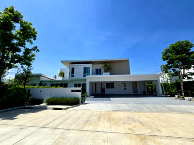 บ้านเดี่ยวให้เช่า : 🏠 ให้เช่าบ้าน : MANTANA 100+ Bangkhunthien Chaitalay (มัณฑนา 100+ ถ.บางขุนเทียน ชายทะเล)   รหัสทรัพย์ | 📌 LNP-H507 