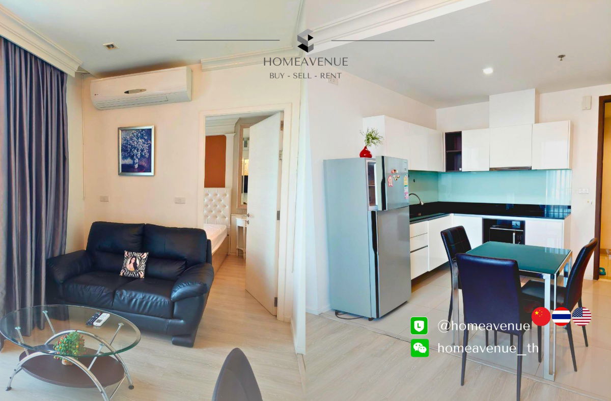 picture Quinn Ratchada 17 ✨ Renovated unit, ready to move in 🚇 Next to MRT Sutthisan | Line: @homeavenue 💥HA-2102 - 4/5