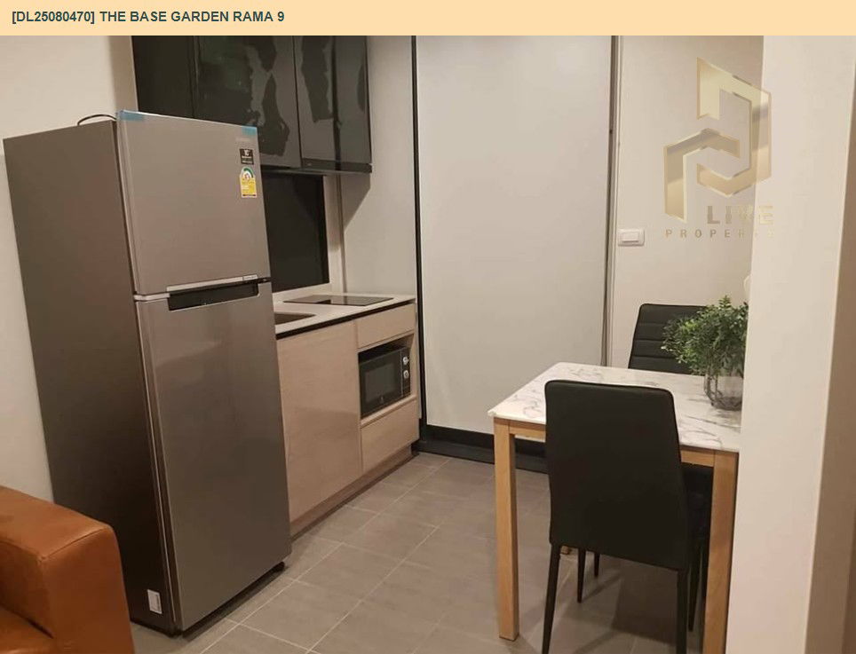 picture DL25080470 Condo for rent, The Base Garden Rama 9  near สายสีส้ม, ready to move in, call urgently 0656133286 LineID @655ebbvc - 6/9