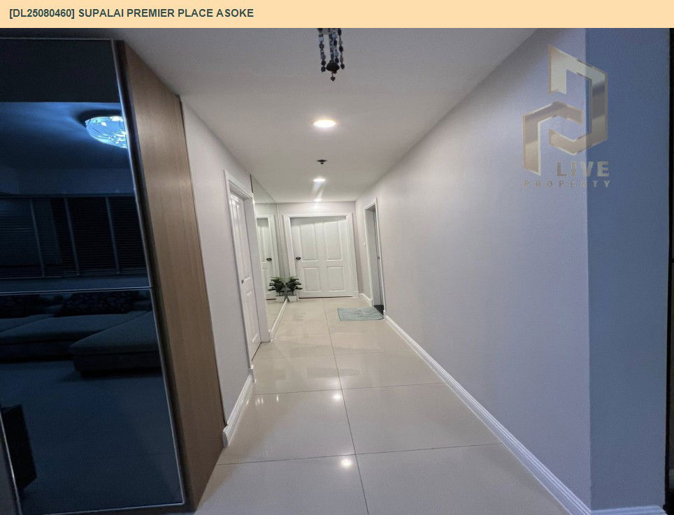 picture DL25080460 Condo for rent, Supalai Premier Place Asoke near BTS Asok, ready to move in, call urgently 0656133286 LineID @655ebbvc - 20/24