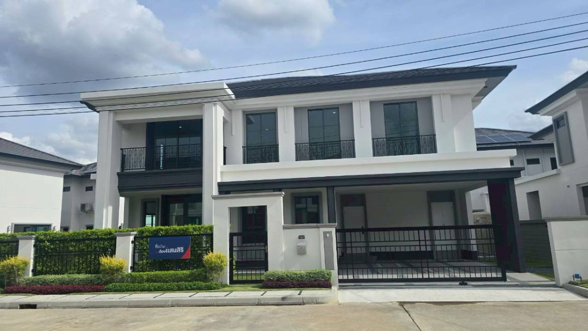รูป บ้านเดี่ยว2ชั้นพร้อม Solar cell บนที่ดินใหญ่  - รูปที่ 3/88